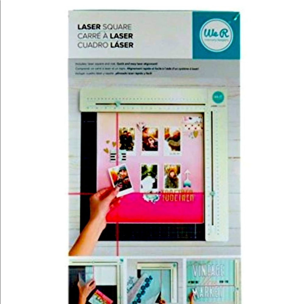 Memory Keepers - LASER SQUARE AND MAT. NWT